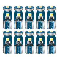 10ชิ้นหลอดไฟ LED รถ T10 3030 3SMD ลิ่มไฟปรับอัตโนมัติหลอดไฟโคมไฟ12V