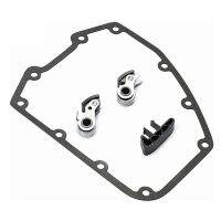 Motorcycle Cam Chain Tensioner Outer &amp; Inner Complete Kit Replacement Accessories with Guide &amp; Cover Gasket for Twin 1999-2006