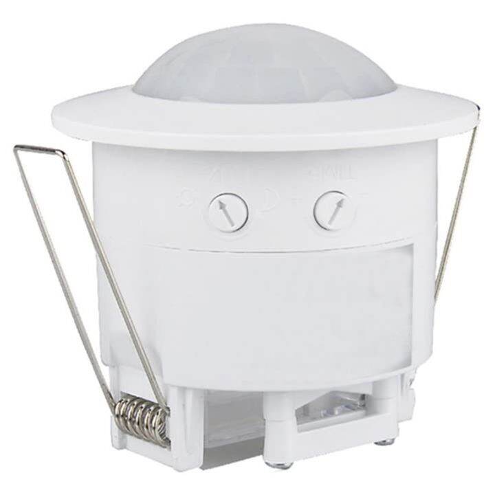 110V-220V 360° Infrared Recessed PIR Ceiling Motion Sensor Detector ...
