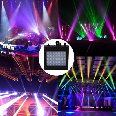 108 LED RGB ผสมกระพริบไฟเวที25วัตต์เสียงเปิดใช้งานไฟดิสโก้สำหรับเทศกาลภาคีไฟแต่งงาน K ไฟแฟลช