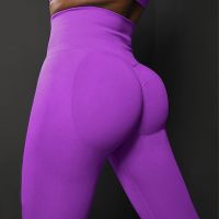 Push Up Leggings Women Seamless Yoga Pants Gym Workout Legins Scrunch Bum Sport Tights ผู้หญิงฟิตเนสก้นยกเลกกิ้งหญิง⊕