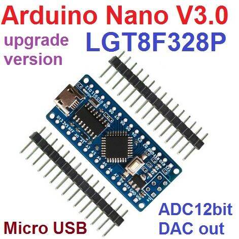 Nano V3.1 upgrade version compatible with arduino Nano V3.0 LGT8F328P ...