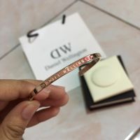 ดำเนินการส่งทันทีD Wกำไลข้อมือ Clic Bracelet Rose Gold  ผู้หญิง สแตนเลสแท้ for Women Small 155mm Couple Brace บริการเก็บเงินปลายทาง