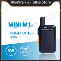 2021 Hot OPPXUN MINI M1 5W แบบพกพา400-470MHz FM Transceiver UV Two Way วิทยุ