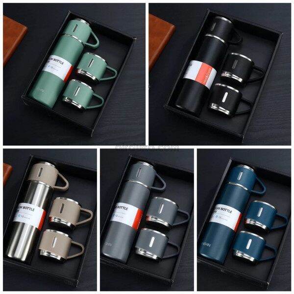 Set Termos Sultan 3 in 1 / Set Termos Mini Vacuum Flask 500 ML / Termos