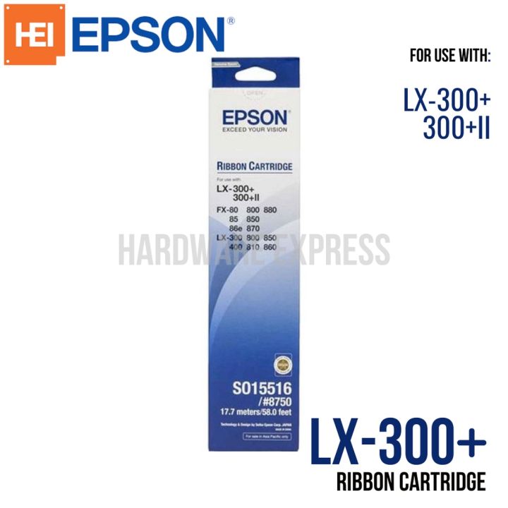 Epson Ribbon Cartridge Lx 300 Lx 300 Ii S015516 Lazada Ph 4930