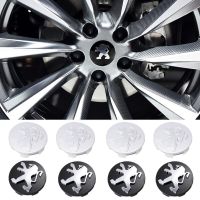 60MM For Peugeot 206 208 3008 307 207 301 308 5008 2008 508 106 107 103 Traveller Car Wheel Rim Hub Cap Center Cover Accessories