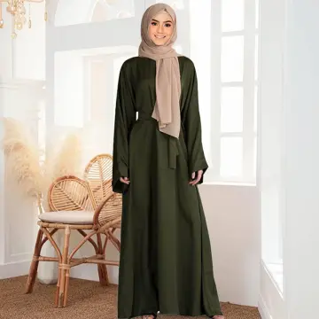 Plain Chiffon Abaya