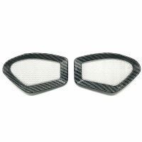 Motorcycle Front Air Intake Grille Cover Gas Tank Air Intake Vent Cover Fairing Cowl Net for Ducati Monster 696 796 1100 Motorcycle Parts