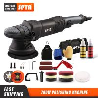 【LZ】 SPTA 5 Inch Dual Action Random Orbital Car Polisher 15mm Auto Polisher Home DIY Polisher with Buffer Waxing Polishing Pads Set