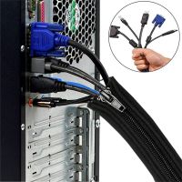 XHLXH Wire Winder Neoprene Wire Organizer PC Computer Wire Hider Cover Cable Management Cover Cable Management Computer Cable Organizer Cable Wire Protector Cable Sleeves