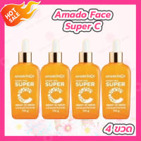 [4 ขวด] Amado Face Super C Bright Up Serum [100 g.]