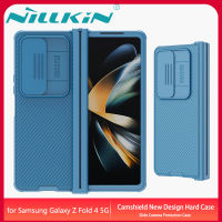 Nillkin สำหรับ เคสโทรศัพท์ Samsung Galaxy Z Fold 4 5G Case Slide Camera Protection Back Cover Privacy Protecting Casing Fashion Hardcase