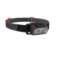 ไฟฉายคาดศีรษะสำหรับเทรคกิ้ง  ขนาด 80 ลูเมน สีดำ  80 LUMENS TREKKING HEAD TORCH  BLACK FORCLAZ