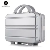 JUSTSTAR Small suitcase Korean version cute 14-inch portable cosmetic case large-capacity toilet bag portable storage organizer