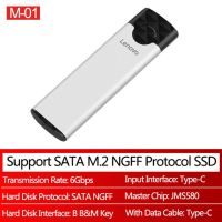 ที่ดีที่สุดขาย M-01 M2 SSD USB 3.1 Gen2ปฏิบัติประเภท C External SSD Disk Enclosure - M.2 NGFF M-01