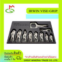 ชุดเครื่องมือ คีมล็อค IRWIN VISE-GRIP Locking Pliers Set with Tray, 10-Piece ของแท้ 100% จำหน่ายโดยบริษัท Great Minerva Trade