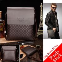 SKM Men Fashion Leather Premium Shoulder Messenger Bag BL 004