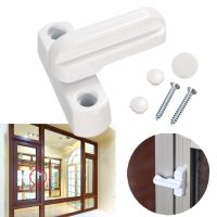 【100%-New】 โลหะผสมสังกะสี UPVC อลูมิเนียมหน้าต่างล็อคประตู Sash Jammers Extra Security ล็อค Anti Theft Window Door Latches