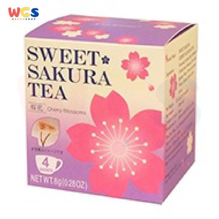 Tea Boutique Sweet Sakuracha 桜茶 Sakura Tea Cherry Blossoms 2g X 4 Pack ...