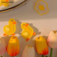 [jewelrybase] กิ๊บติดผม พลาสติก ลายการ์ตูนเป็ด ไข่เหลือง น่ารัก แฟชั่นฤดูใบไม้ผลิ สไตล์เกาหลี สําหรับเด็กผู้หญิง 〖QYUE〗