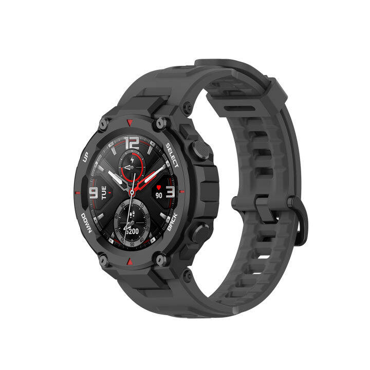 gxv-soft-sport-silicone-watch-band-for-amazfit-t-rex-smart-watch-replacement-สายซิลิโคนสำหรับ-amazfit-t-rex