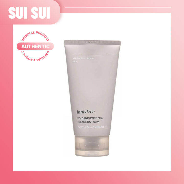 Innisfree Volcanic Pore BHA Cleansing Foam 150ml [Facial Wash] Lazada PH