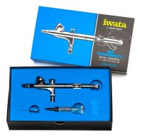 ?ส่งไวจากไทย?Iwata High Performance HP-B Plus Gravity Feed Dual Action Airbrush ประกัน 5 ปี / เครื่องศูนย์ไทย