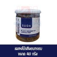 SUDA แมลงโปรตีนอบกรอบ สำหรับสัตว์เลี้ยง ขนาด 40 G.