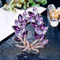 Brooches Women Luxury Purple