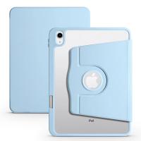 ฝาหนังปิดป้องกันฝาปิดโปร่งแสงสำหรับ2022 iPad 10 A2696เคสขาตั้งหมุนได้ A2777 A2757 iPad 10th Gen 10.9นิ้วพร้อมช่องใส่ดินสอ