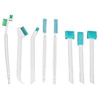 【CC】♙℗  8Pcs Small Crevice Cleaning Brushes for Toilet Window Door Groove Set with