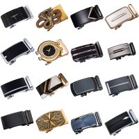 2019 New Famous Brand Fashion Designer Automatic Belt Buckles for Men Accessories Cowboy Leather Belt buckle without belt 35mm Belts