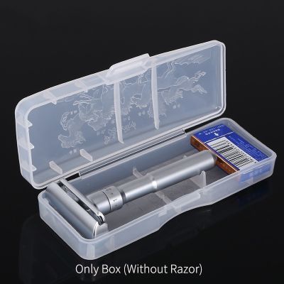 【YF】 Double Edge Razor Storage Box Men Classic Shaver Case  Accessories 1 PC