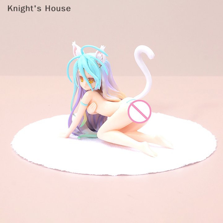 knights-house-ของเล่นรูปแมวการ์ตูนอะนิเมะไม่มีเกมไม่มีชีวิตของเล่นรูปแมวตุ๊กตาเซ็กซี่รูปคุกเข่าพีวีซีของขวัญโมเดลของเล่นสำหรับสะสม