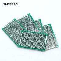 5pcs 4X6cm PCB Prototype Board Circuit Protoboard Universal Stripboard Prototyping Veroboard 4X6 Double Panel