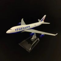 Asale 1:400โลหะเครื่องบินจำลอง15ซม. Transaero รัสเซียสายการบินโบอิ้ง Airbus การบิน Diecast เครื่องบินขนาดเล็กสำหรับ BoysM