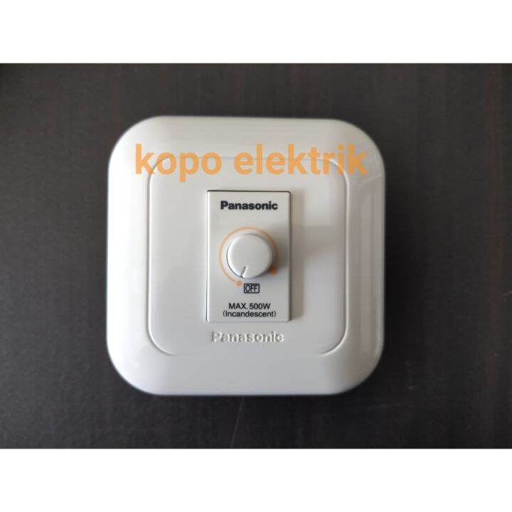 Saklar Dimmer Panasonic W Peredup Cahaya Lampu Tanam Lazada