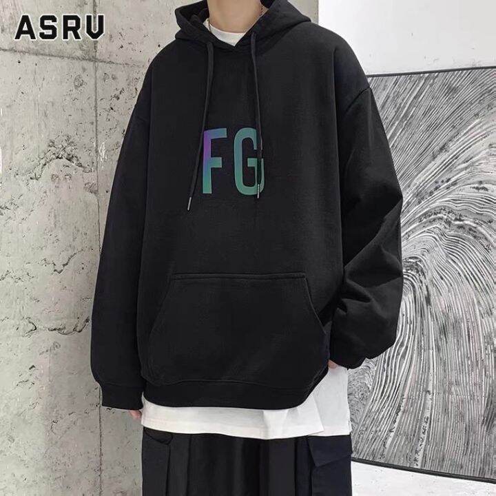 asrv-เสื้อฮู้ดชาย-เสื้อมีฮู้ดผู้ชาย-hoodie-เสื้อกันหนาว-ผู้ชาย-เสื้อกันหนาวมีฮู้ดสำหรับผู้ชาย-เสื้อหลวมขนาดใหญ่พิมพ์ลายตัวอักษรแฟชั่นลำลอง