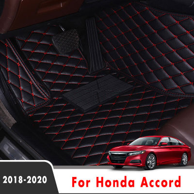 For Honda Accord 2022 2021 2020 2019 2018 Car Floor Mats Waterproof Cars Auto Interior Accessories Custom Covers Rugs Product
