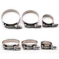 DEFT ทั้งหมดขนาดท่อสแตนเลส Clamp 50-101 มม.สแตนเลส T Bolt ท่อ Clamps ท่อคลิป Heavy Duty ท่อคลิปทนทาน-serfgfdtr