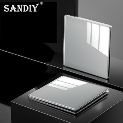 【DT】hot！ SANDIY Wall Electric Socket Embedded Type 86 Ultra-Thin 1/2/3/4 Gang 1/2 Way On/Off Panel Eu
