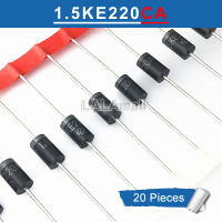 20pcs 1.5KE 1.5KE220A 1.5KE220CA 1.5KE220 220V TVS Diode 1500W 1.5KW 220V DO-201AD New original