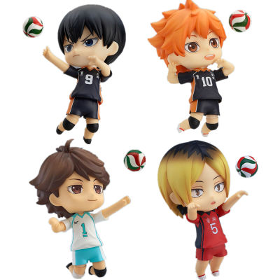 Haikyuu PVC Action Figure Shoyo tobio Kenma Tooru 489# 563# 461# 605# Anime Haikyuu Nekoma Cute Model Toy Figurine 100mm