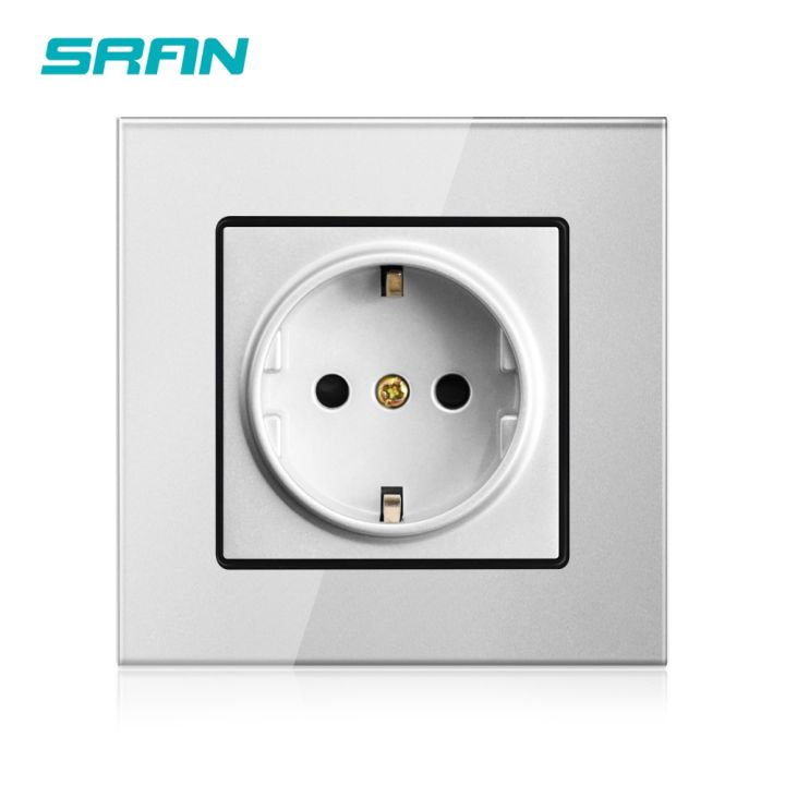 new-popular89-sran-wallglass-panel-powerplug-ต่อสายดิน16astandard-เต้าเสียบไฟฟ้า86มม-x-86มม