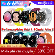 Dây đeo silicon mềm 20mm cho Samsung Galaxy Watch 4 4 Classic Active 2 thumbnail