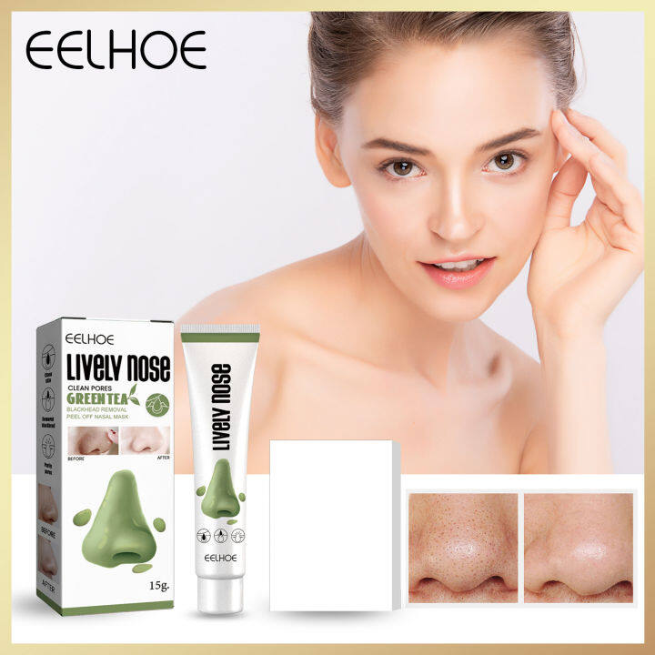 Eelhoe Blackhead Remove Mask Tearing Nose Black Dots Cleansing Strip ...