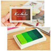 Innovative Ink Pad Wholesale 4 Color Gradient Ink Pad Color Stamp Ink, Diary Album DIY Decoration