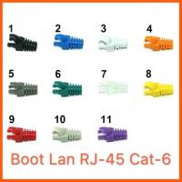 สินค้าขายดี Boot ครอบหัว Lan Cat-6 (50หัว)เป็นแบบรุ่นเอเลี่ยนรุ่นนี้พิเศษจะครอบเข้าไปในหัวแลนจะติดแน่น ##ที่ชาร์จ แท็บเล็ต ไร้สาย เสียง หูฟัง เคส Airpodss ลำโพง Wireless Bluetooth โทรศัพท์ USB ปลั๊ก เมาท์ HDMI สายคอมพิวเตอร์