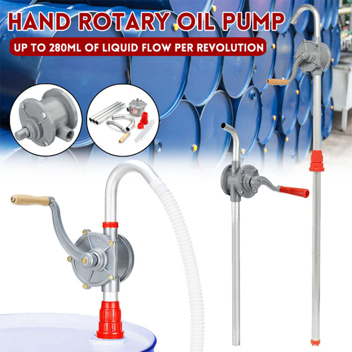 【20mm/32mm】Oil Pump Fuel Pump Manual Hand Pressure Type Pump Oil Rotary Hand Pump Fuel Pumps